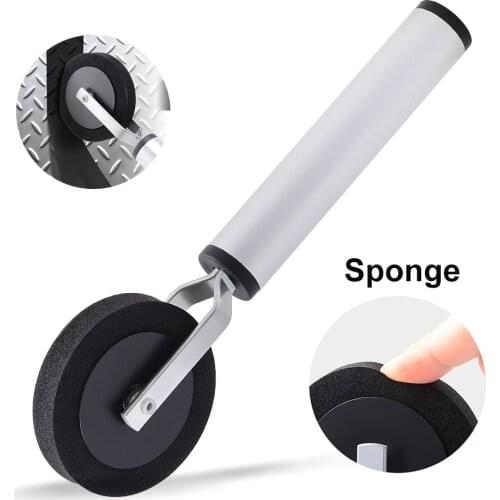 EHDIS Soft Sponge / Rubber Roller For Car Door Gap Uneven Surface Vinyl Wrapping Carbon Film Install Squeegee Car Wrap Roller