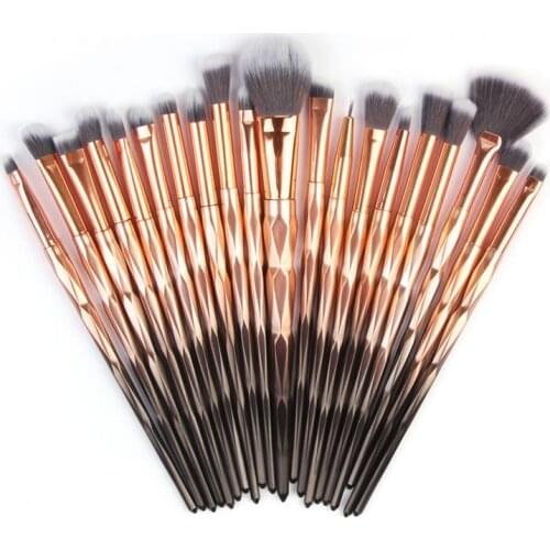 MAANGE 20Pcs Makeup Brushes Set Powder Foundation Eyebrow Eye Shadow Lip Concealer Fan Makeup Brush Kit Pincel Maquiagem 40