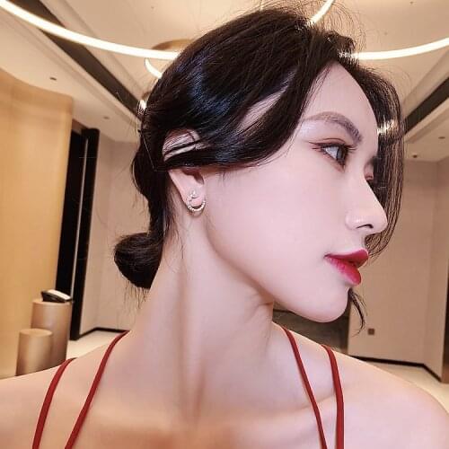 New Arrival Round Metal Classic Stud Alloy Earrings for Women Fashion Simple Korean Jewelry Pearl Ear Rings 2020