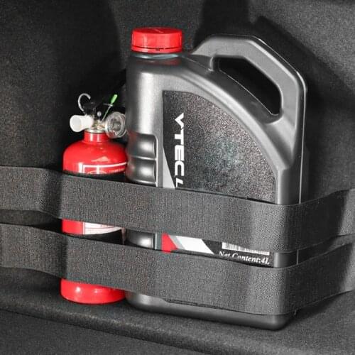 Car Trunk Organizer Elastic Fixing Belt Storage Bag Tapes Fire Extinguisher Fixing Belt Home Car Storage Organizer Tape Tools
