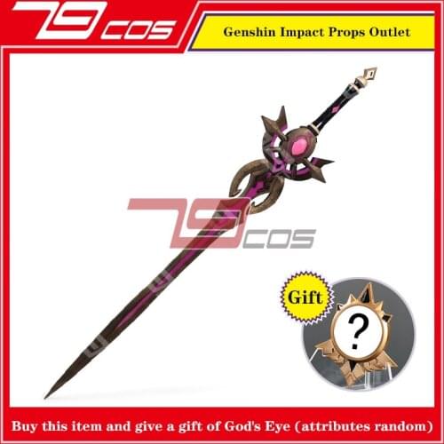 2021 Hot Game Genshin Impact Cosplay Props Sword Festering Desire Weapon Cosplay Samurai Ninja Katana Prop Toy