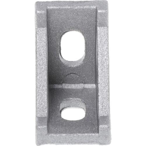 10pcs 2028 Fasten Fitting Angle 20x28 L Connector Aluminum Corner Bracket Joint Brace