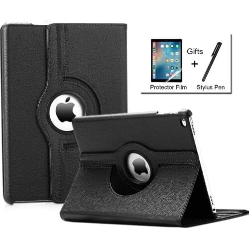 360 Degree Rotating Leather Smart Coque For iPad Air 2 1 Case Cover for iPad 9.7" 2018 2017 Case 5th 6th Generation Funda 10.2"