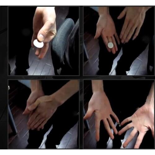 Money Coin Disappear Device Tools Trick magic tricks vanishing illusion 1pcs/lot magician juegos de magia Fun Toys E3040