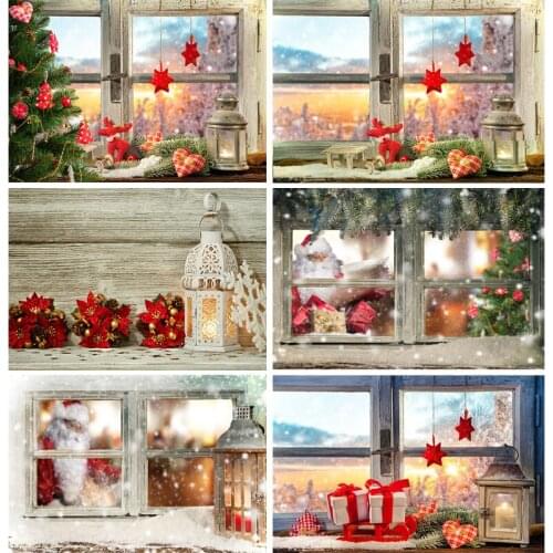SHUOZHIKE Vinyl Custom Photography Backdrops Christmas day Theme Photography Background DST-1103