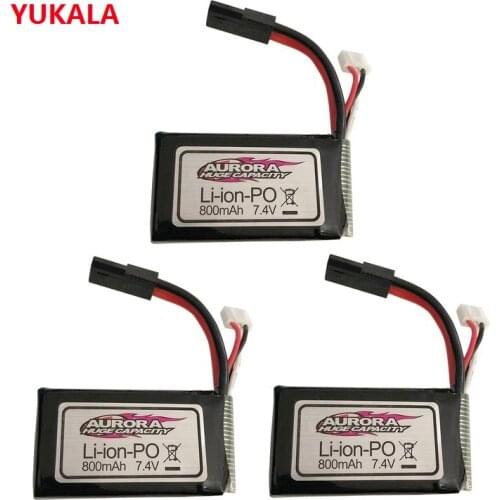 YUKALA Xinlehong/XLH 9130 9136 9137 9135 9138 high speed RC truck rc car spare parts 7.4v 1000mAh upgrade battery /USB charger