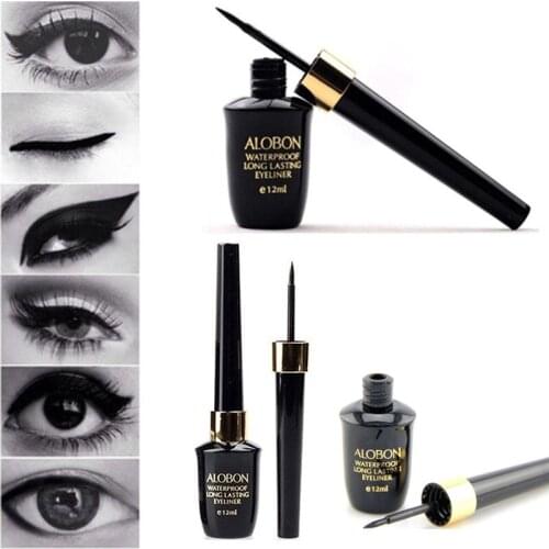 Liquid Eyeliner Waterproof Eye Liner Pencil Pen Black Make Up Comestics Set