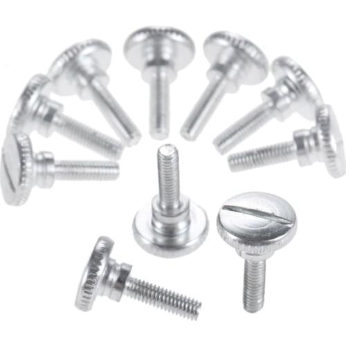10Pcs Metal Lockstitch Sewing Machine Big Head Screws Pull Cylinder Screw Sewing Machine Part