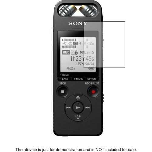 2* Clear LCD Screen Protector Shield Film for Sony ICD-SX2000 Accessories