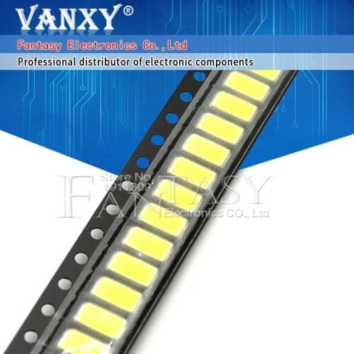 200pcs 5730 0.5W-150Ma 50-55lm 5600K-6400K White Light SMD 5730 LED 5730 diodes (3.2~3.4V)