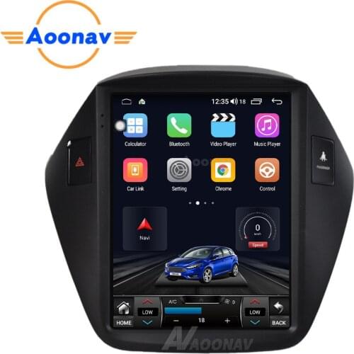 Android 10.0 6+128GB car radio For Hyundai Tucson IX35 2010-2015 car stereo auto radio GPS navigator Tesla screen