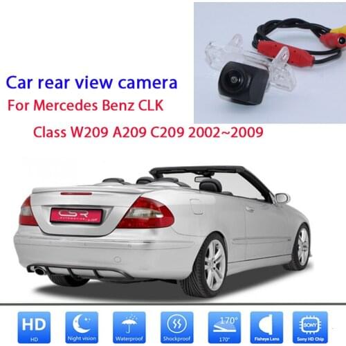 Car Reverse Camera For Mercedes Benz CLK Class W209 A209 C209 2002~ 2009 CCD Full HD Night Vision Rear View Parking Camera