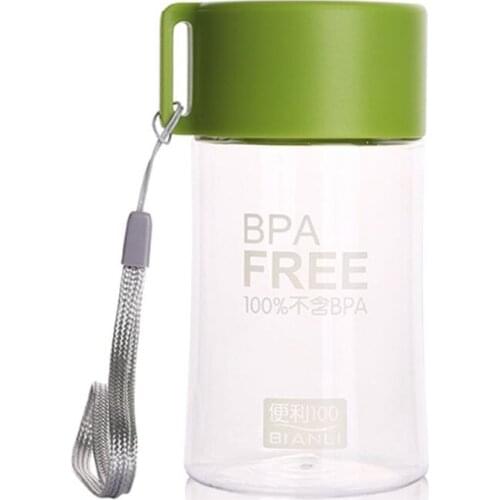 1Pc 150Ml Plastic Water Bottle Mini Cute Water Bottle for Children Kids Portable Leakproof Small Water Bottle