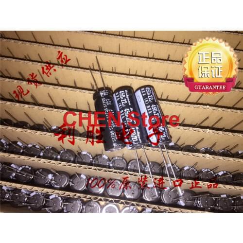10PCS Japan Rubycon BXA 450V22UF 12.5X35MM electrolytic capacitor 22uf 450v high frequency low resistance long life 22UF/450V