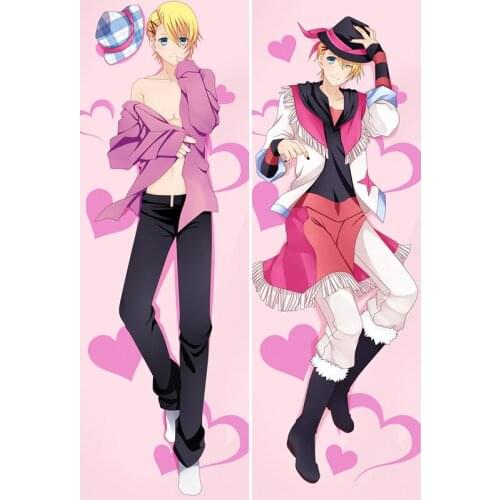 Hot Japanese Anime Hugging Pillow Cover Case Pillowcases Decorative Pillows Double-Sided Uta no Prince