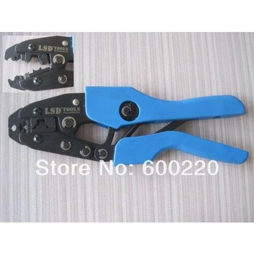 Spark plug wire crimping tool,ratchet crimping tool for crimping and stripping spark plug,AN-2048