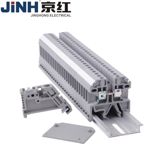 Din Rail Terminal Block Wire Connector Connductor Universal Class Connector Screw Terminal Block Strips