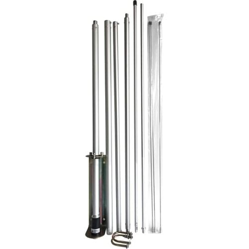 29.6mhz hf antenna short wave antenna 27~90mhz cb GP base station antenna factory outlet antenna SO239 connector 5.2 meter