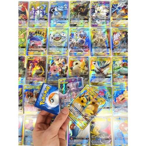 Best Selling Children Battle Game Card GX EX Collection Trading Pokemones Cards English Version Toy for Funs Gift Children Paper