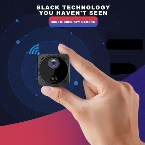 1080P HD Mini Camera with Micro Home Security Camcorder WiFi Wireless Night Vision Motion Detection Nanny Cam Action Camcorders