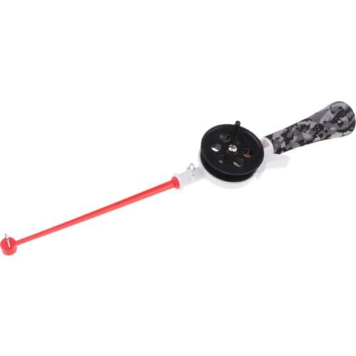 Mini Winter Fishing Rod Ice Fishing Rod with Reel for Beginner Children Kids