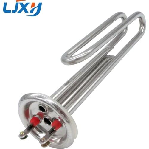 LJXH Heating Element for Water, 201 Stainless Steel Heaters, 3KW Boiler Water Heater,Flange/Disc 63mm/88mm,Tube Dia. 8mm/10mm