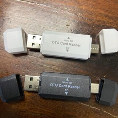 OTG Card Reader TF SD Type-c Card Reader Plug and Play Aluminum Alloy Shell Card Reader Computer Peripherals Card Reader