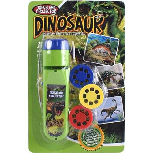 Parent-child Interaction Puzzle Early Education Luminous Toy Animal Dinosaur Child Slide Projector Lamp Kids Montessori Toys