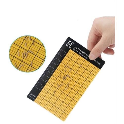 Universal magnetic storage board digital disassemble screw memory positioning maintenance work mat for mobile phone repair