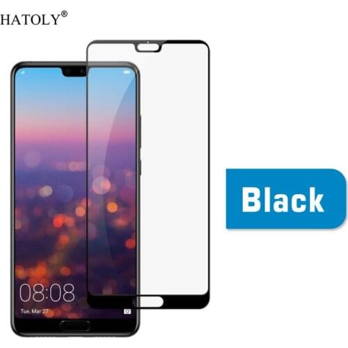 2PCS Glass For Huawei P20 Tempered Glass Screen Protector For Huawei P20 Glass Full Glue Cover Glass Film Huawei P20