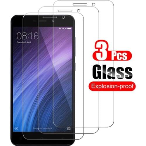 3Pcs For Xiaomi Redmi 4A Tempered Glass Screen Protector Protective Film 9H Scratch Proof Glass On For Xiaomi Redmi 4A Guard