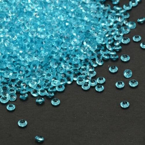 1000Pcs/Bag Rhinestone Wedding Decoration Mariage Nail Art Glass Diamond Clear Stones Party Decoration For Bride Headdress Decor