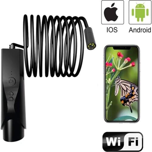 14.5MM 1080P Auto Focus Wireless WIFI Handheld Endoscope Water-proof Otoscope Inspection CMOS Borescope Digital Microscope