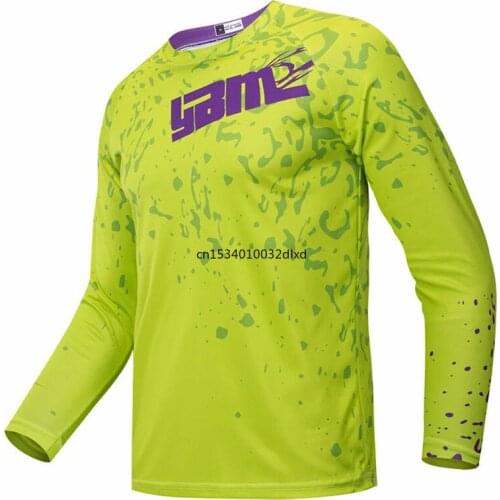 2021 motocross Jersey downhill jersey MX shirt mountain bmx DH maillot ciclismo hombre quick drying mtb jersey