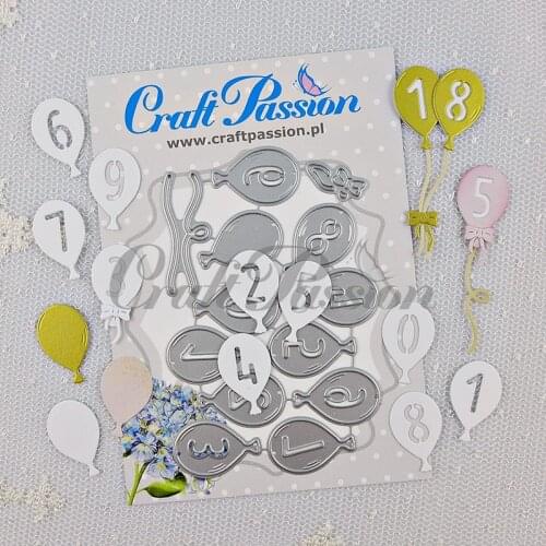 CH New Arrival balloon Metal Cutting Dies Stencils for DIY Scrapbooking/photo Album stamps Decorative Embossing DIY Pape