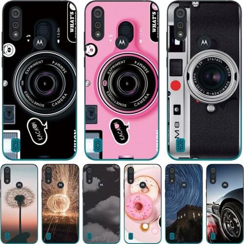 Phone Bags & Cases For Motorola Moto E6 E6 Play E6 Plus E6S Case Cover Fashion marble Inkjet Painted Shell Bag