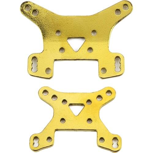 Front Rear Shock Tower Shock Absorber Plate for Rc Hobby Model Car 1/12 Wltoys 124019 Parts