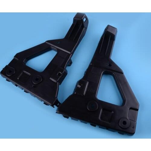 DWCX 1 Pair Front Left Bumper Mount Guide Wing Bracket Fit For Audi A6 A6 Quattro S-line 2005 2006 2007 2008 2009 2010 2011