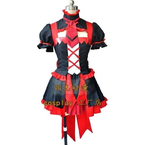 Gate Jieitai Kanochi Nite Rory Mercury Cosplay Costumes Girls Lolita Dress Set For Halloween custom any size