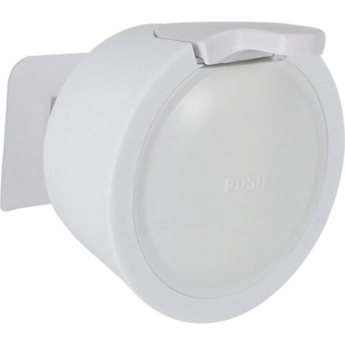 Small Liquid Soap Dispenser Wall Mounted Free Punching Plastic Shampoo Dispenser for Bathroom Kitchen Hotel 350Ml