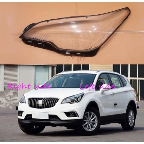 Car Headlight Lens For Buick Envision 2015 2016 2017 2018 Headlamp Cover Car Replacement Front Auto Shell Cover