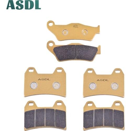 6PCS For APRILIA RST 1000 FUTURE Motorcycle Disk Front Rear Brake Pads For KTM 1190 MOTO GUZZI 940 For BMW F 800 R 01-13