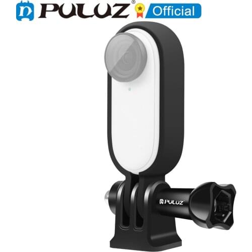 PULUZ Plastic Protective Frame Mount Cage with Tripod Base Adapter for Insta360 GO 2 Sports Camera Accessories