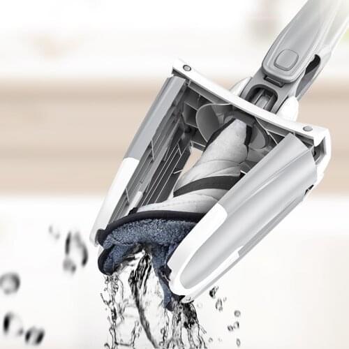 Mop Powerful Cleaning Vacuum Cleaning Hard Floor Plane Cleaning Tool Set 3 Mop Easy-to-Use Mop Hand-free wash flat mop Manual E