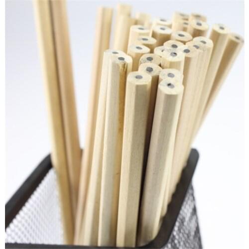 Special wholesale log colored pencils non-toxic environmental HB pencil student articles without LOGO advertising pen