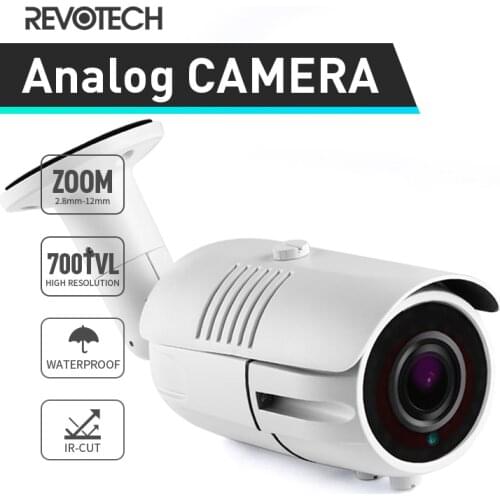 Waterproof Outdoor 700TVL Surveillance CCTV Camera Sony Effio-E CCD / CMOS 2.8-12mm Zoom Security Camera Video Analog Cam