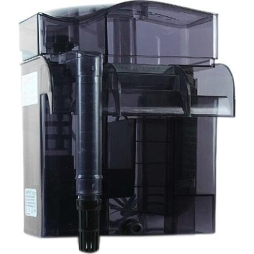 220-240V Aquarium Wall-hanging Protein Skimmer Marine Fish Tank Efficient External Skimmer Filter 6.6W
