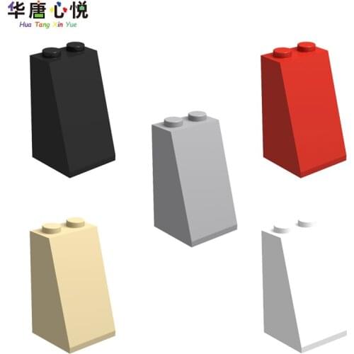 20PCS/Set 3684 98560 MOC 2x2x3 Roof Tile 73 Degree Brick Assemble Accessories Parts Building Blocks Toys for Children Kids Gifts