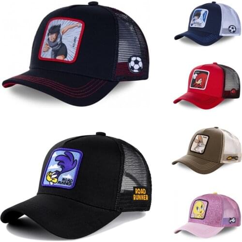 Brand Captain Tsubasa Snapback Cap Cotton Baseball Cap Men Women Hip Hop Dad Mesh Hat Trucker Dropshipping