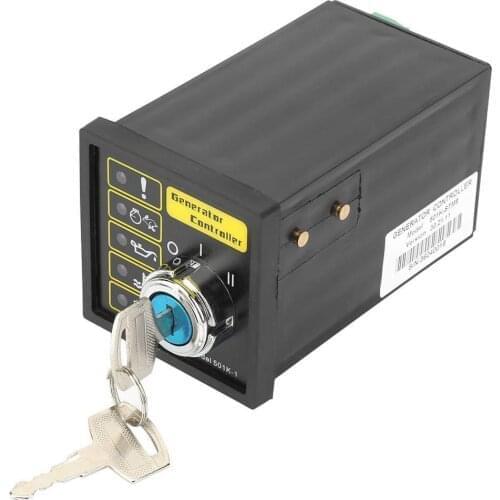 Generator Controller 501K, Sturdy Durable 501K-1 DC 9~33V 15-305V AC Generator Electronic Controller Start Module Control Panel